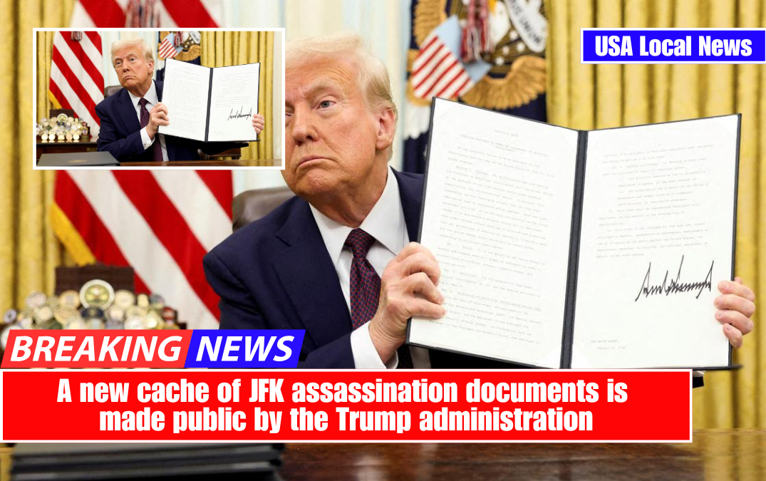 A new cache of JFK assassination documents is made public by the Trump administration