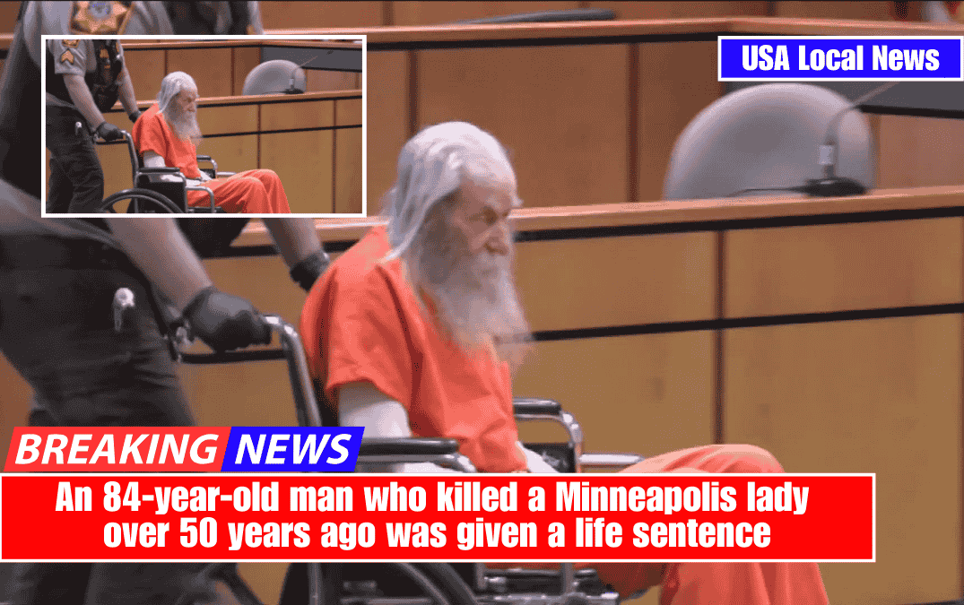 An 84-year-old man who killed a Minneapolis lady over 50 years ago was given a life sentence