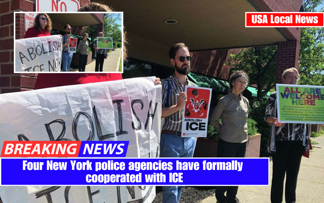 Four New York police agencies have formally cooperated with ICE