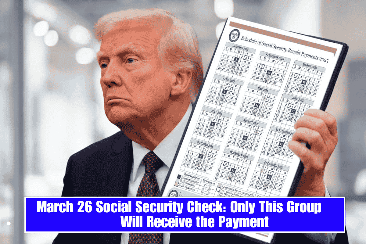 March 26 Social Security Check: Only This Group Will Receive the Payment