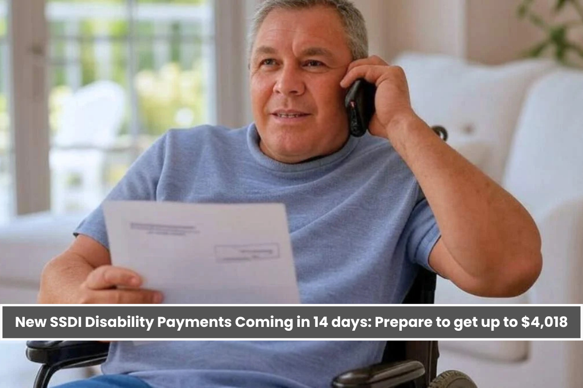 New SSDI Disability Payments Coming in 14 days: Prepare to get up to $4,018