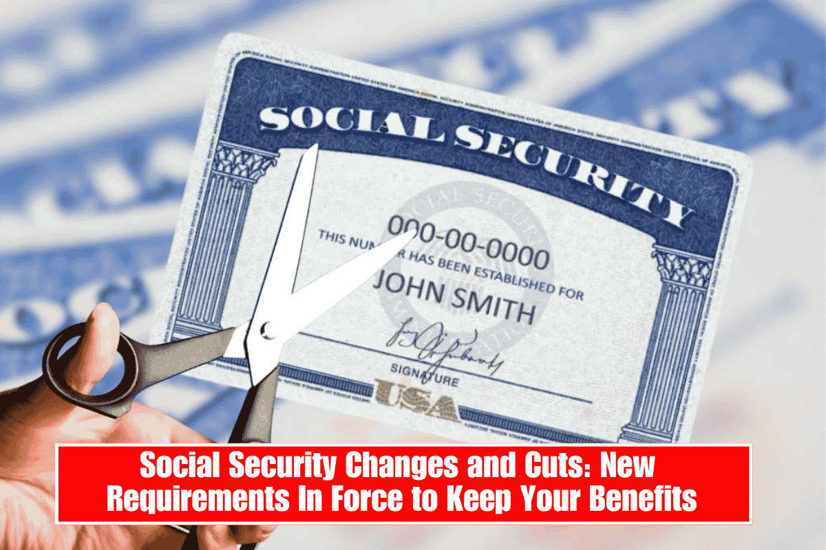 Social Security Changes and Cuts: New Requirements In Force to Keep Your Benefits