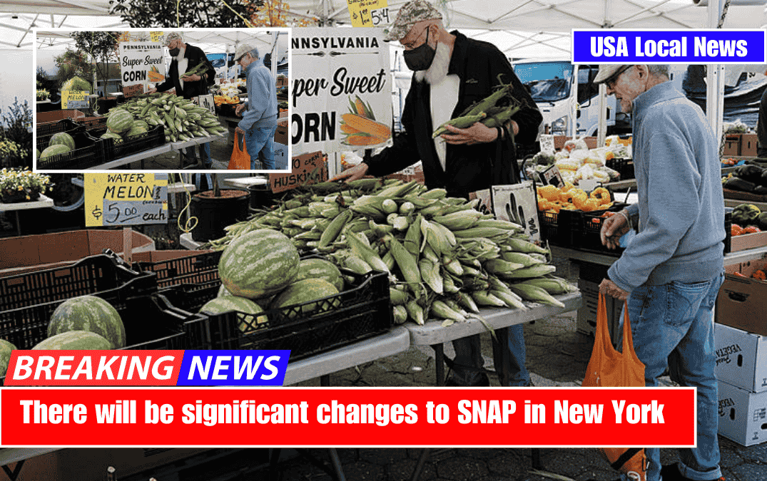 There will be significant changes to SNAP in New York