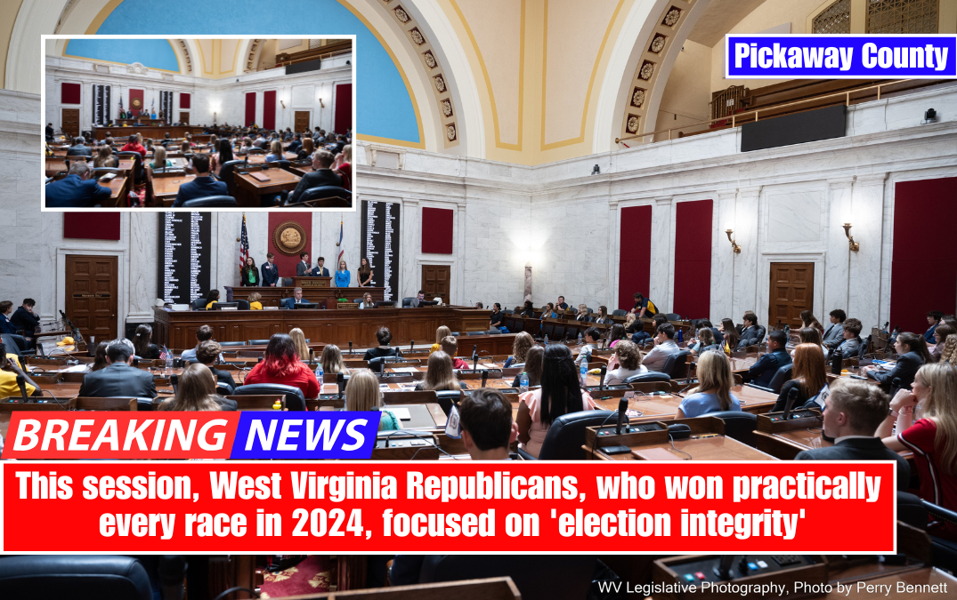 This session, West Virginia Republicans, who won practically every race in 2024, focused on 'election integrity'