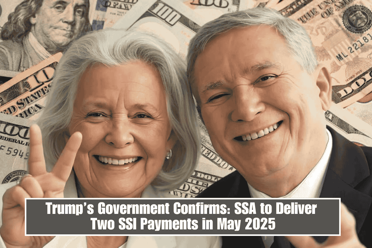 Trump’s Government Confirms: SSA to Deliver Two SSI Payments in May 2025