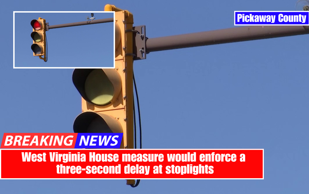 West Virginia House measure would enforce a three-second delay at stoplights