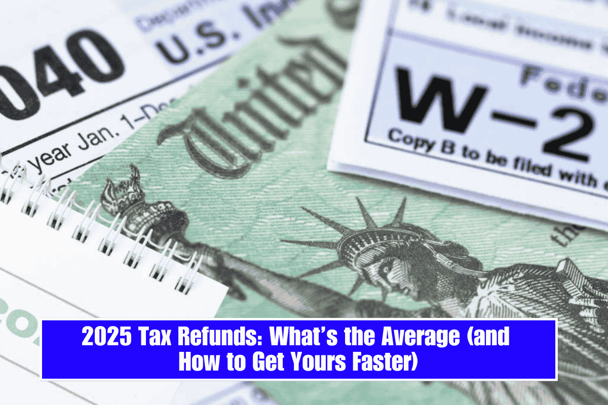 2025 Tax Refunds: What’s the Average (and How to Get Yours Faster)