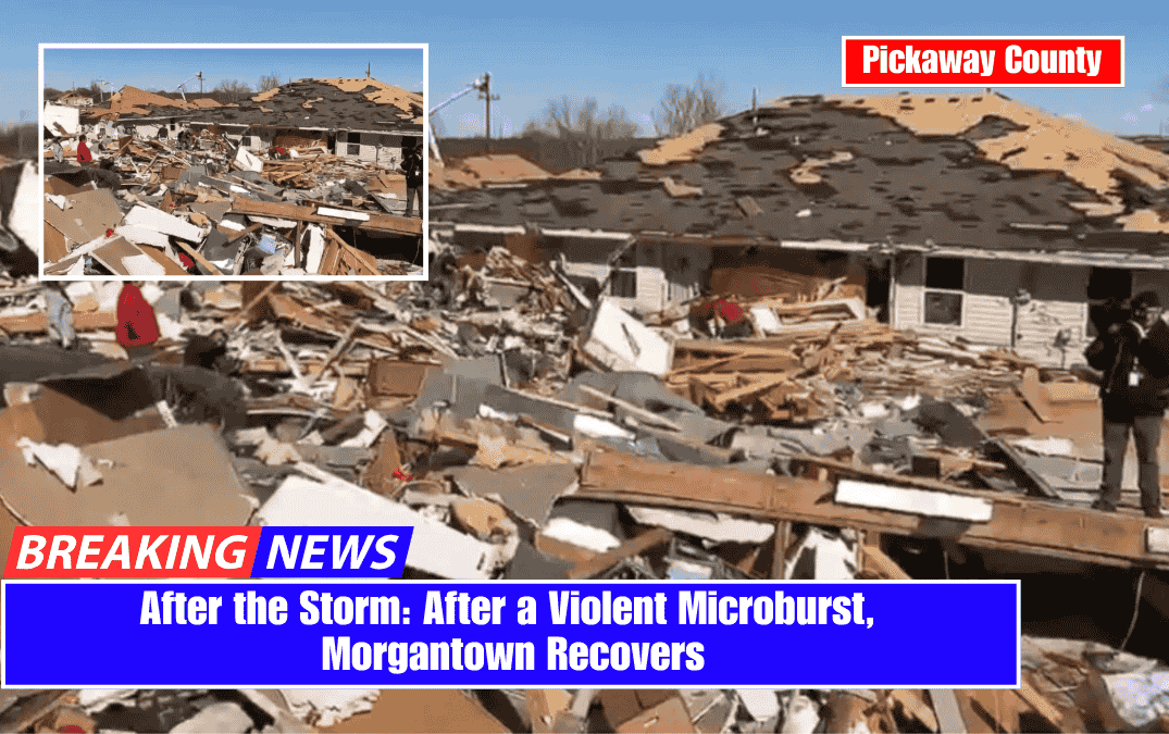 After the Storm: After a Violent Microburst, Morgantown Recovers