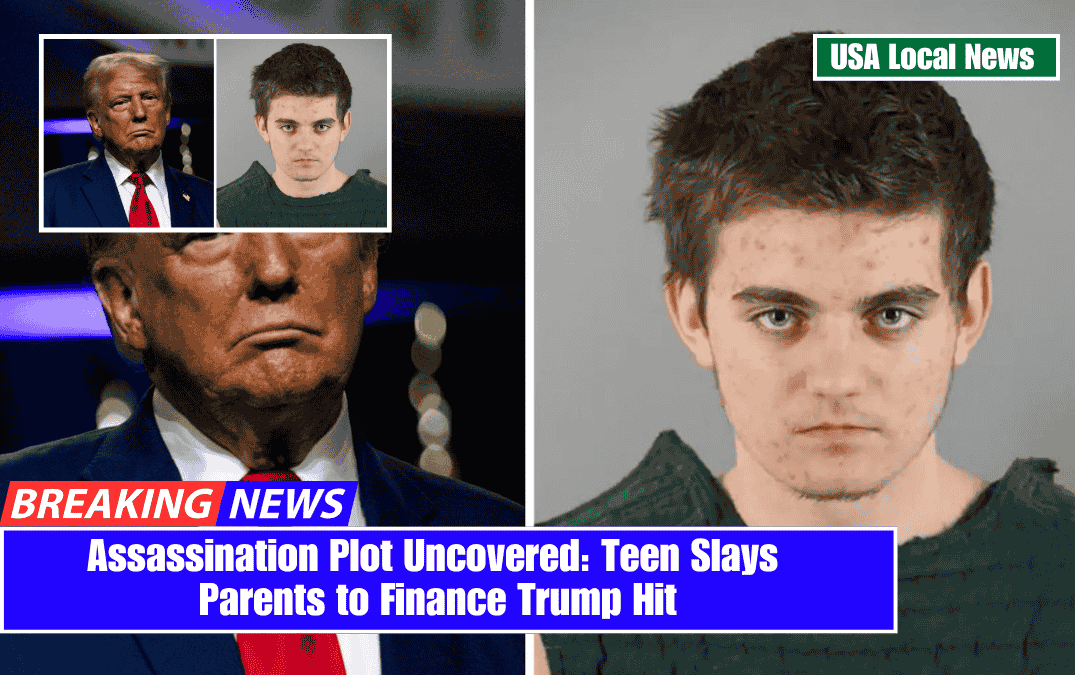 Assassination Plot Uncovered: Teen Slays Parents to Finance Trump Hit