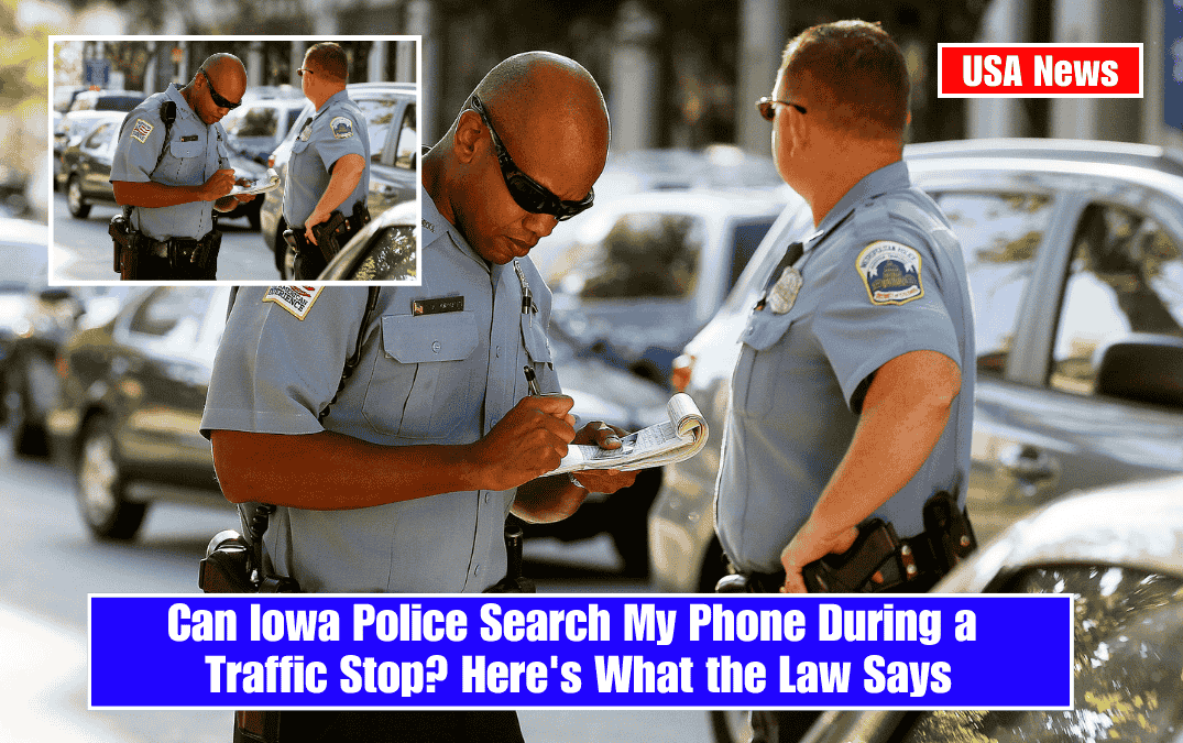 Can Iowa Police Search My Phone During a Traffic Stop? Here's What the Law Says