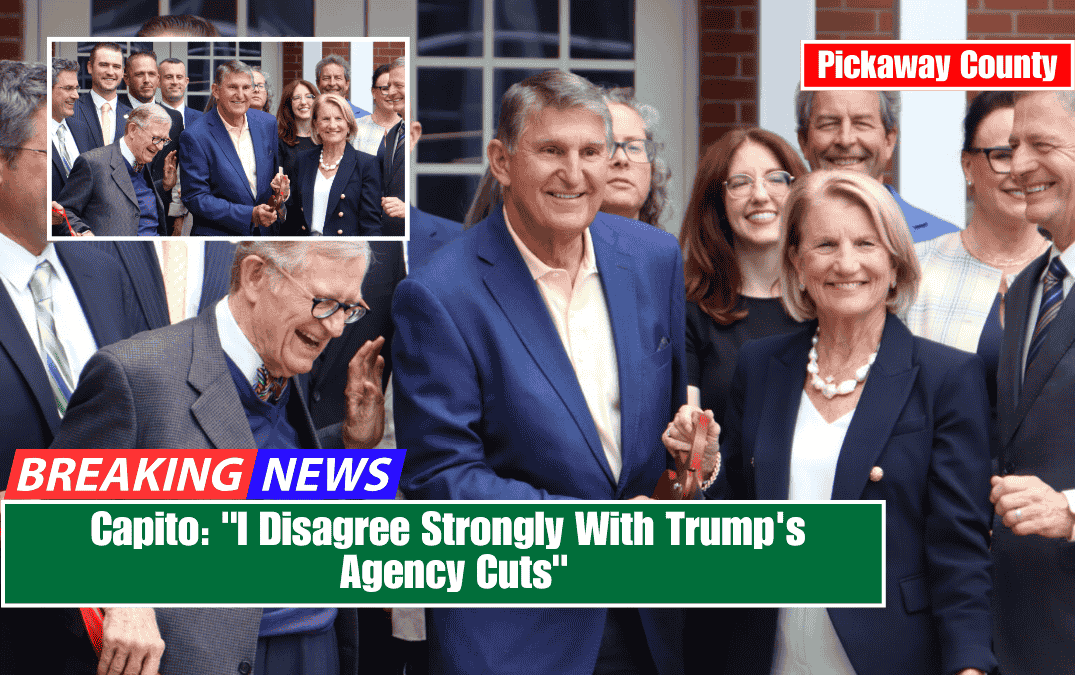 Capito: "I Disagree Strongly With Trump's Agency Cuts"
