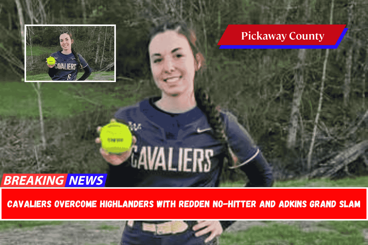 Cavaliers Overcome Highlanders with Redden No-Hitter and Adkins Grand Slam