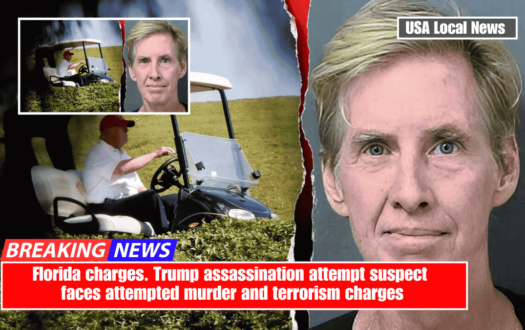Florida charges. Trump assassination attempt suspect faces attempted murder and terrorism charges