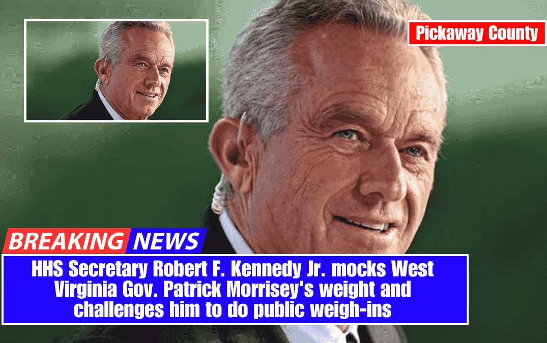 HHS Secretary Robert F. Kennedy Jr. mocks West Virginia Gov. Patrick Morrisey's weight and challenges him to do public weigh-ins