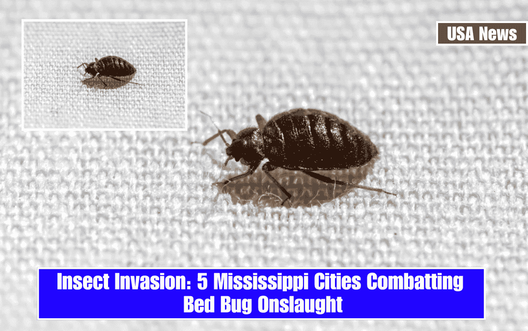 Insect Invasion: 5 Mississippi Cities Combatting Bed Bug Onslaught