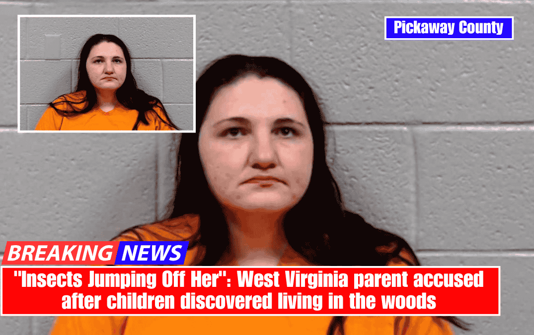 "Insects Jumping Off Her": West Virginia parent accused after children discovered living in the woods