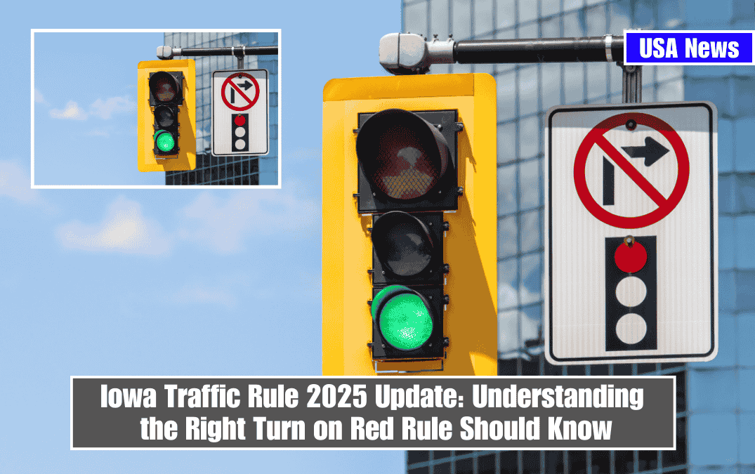 Iowa Traffic Rule 2025 Update: Understanding the Right Turn on Red Rule