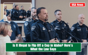 Is It Illegal to Flip Off a Cop in Idaho? Here's What the Law Says