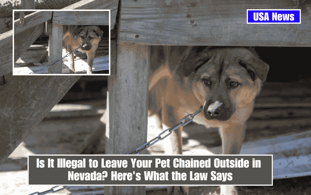Is It Illegal to Leave Your Pet Chained Outside in Nevada? Here's What the Law Says