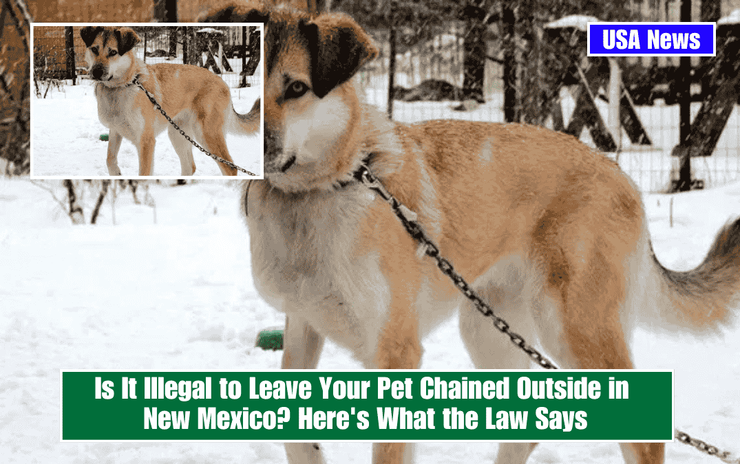 Is It Illegal to Leave Your Pet Chained Outside in New Mexico? Here's What the Law Says