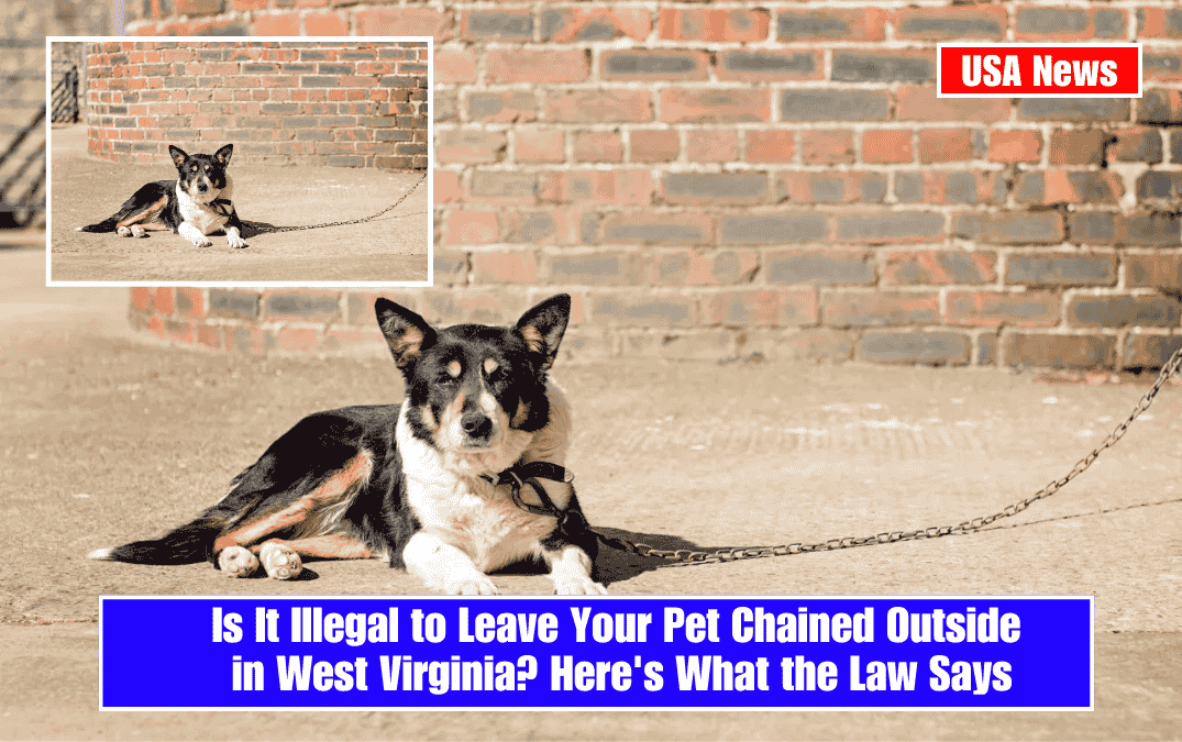 Is It Illegal to Leave Your Pet Chained Outside in West Virginia Here's What the Law Says