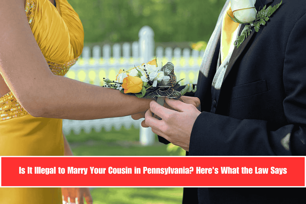 Is It Illegal to Marry Your Cousin in Pennsylvania Here's What the Law Says