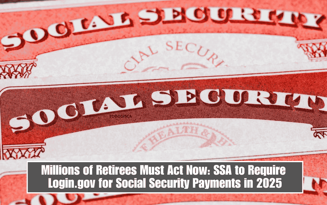 Millions of Retirees Must Act Now: SSA to Require Login.gov for Social Security Payments in 2025