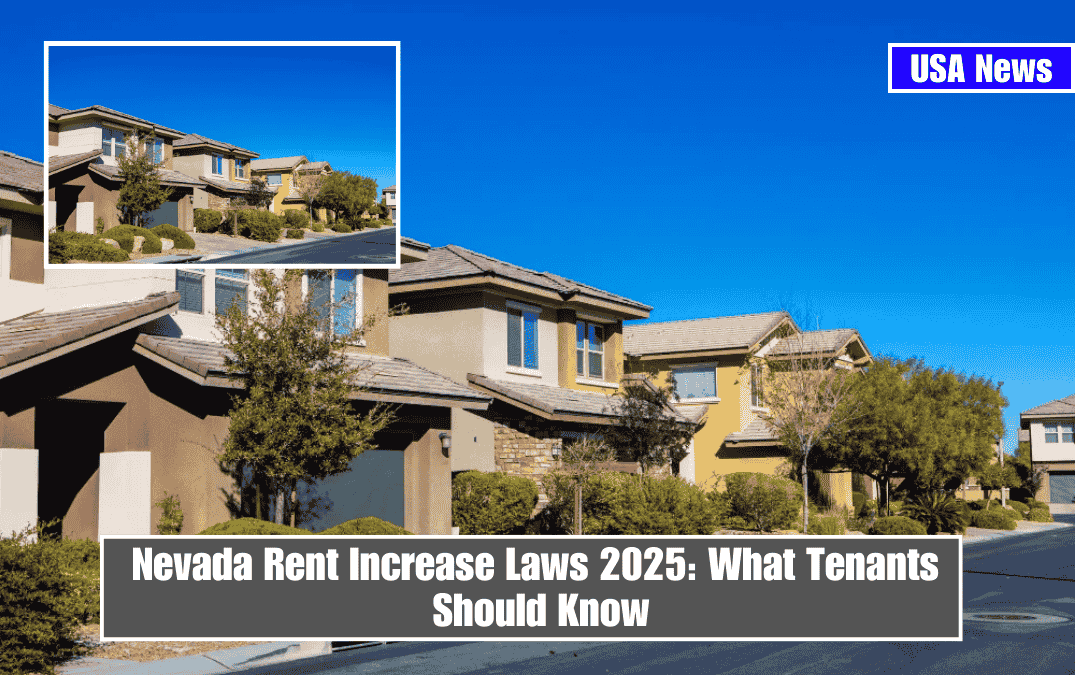 Nevada Rent Increase Laws 2025: What Tenants Should Know