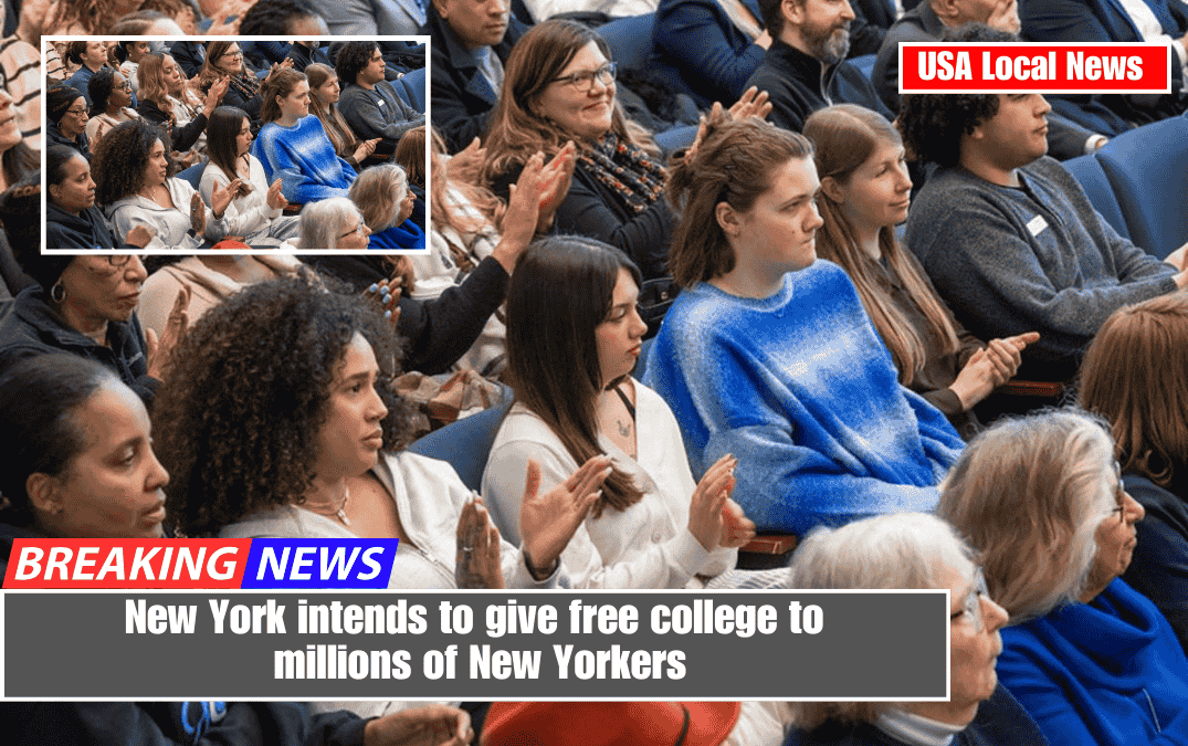 New York intends to give free college to millions of New Yorkers
