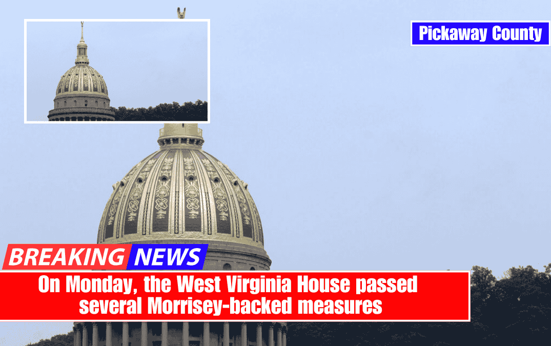 On Monday, the West Virginia House passed several Morrisey-backed measures