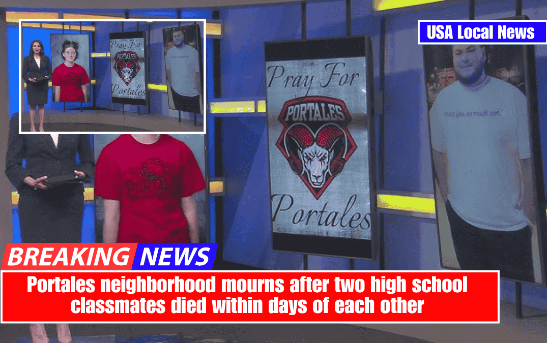 Portales neighborhood mourns after two high school classmates died within days of each other