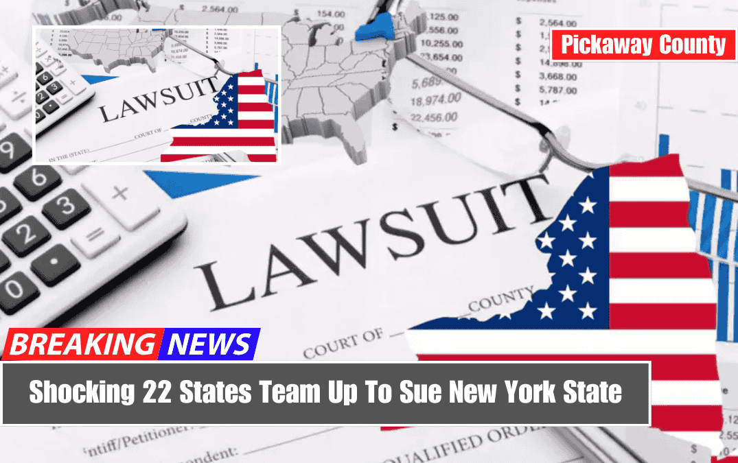 Shocking 22 States Team Up To Sue New York State