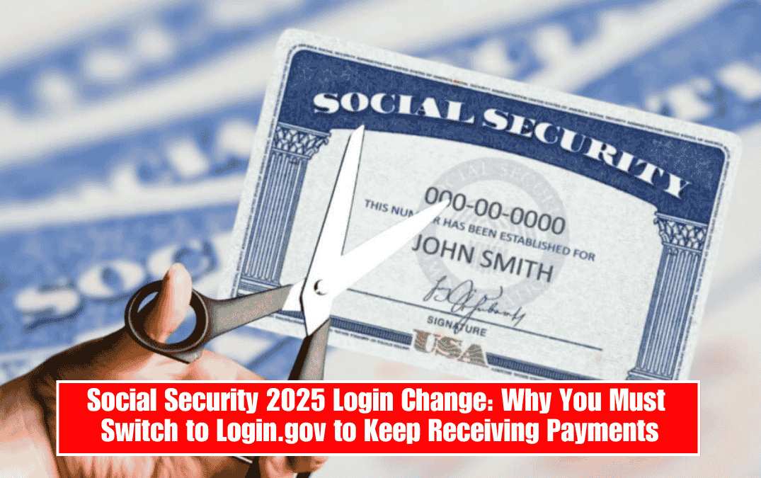 Social Security 2025 Login Change: Why You Must Switch to Login.gov to Keep Receiving Payments
