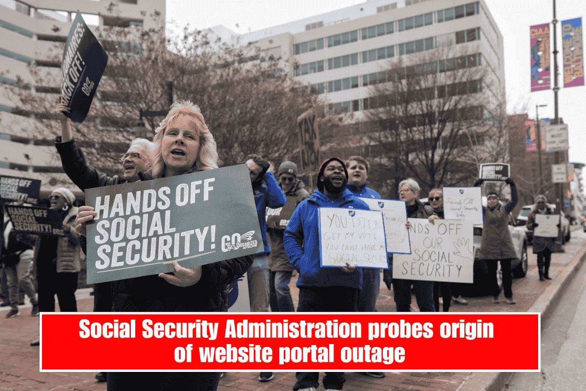 Social Security Administration probes origin of website portal outage