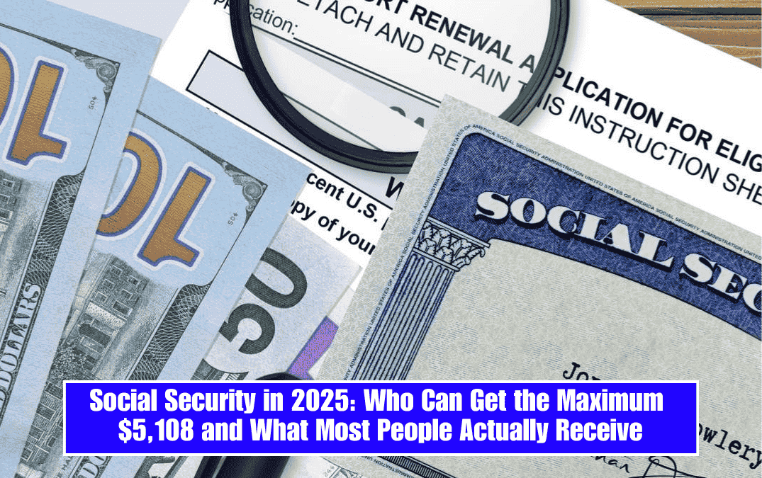 Social Security in 2025: Who Can Get the Maximum $5,108 and What Most People Actually Receive
