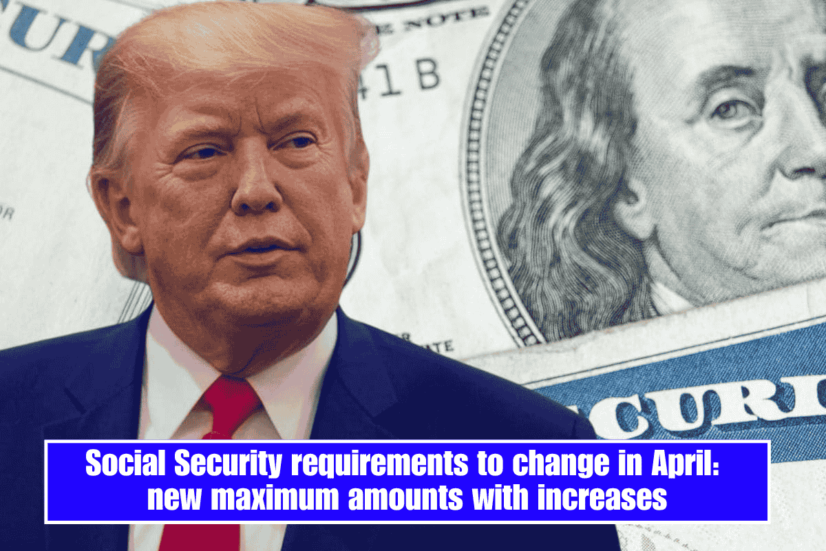 Social Security requirements to change in April: new maximum amounts with increases