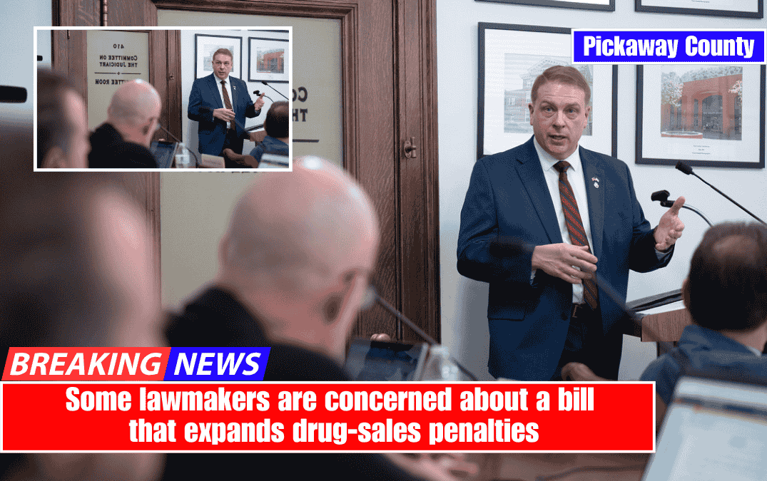 Some lawmakers are concerned about a bill that expands drug-sales penalties