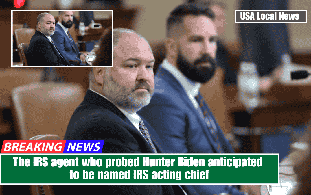 The IRS agent who probed Hunter Biden anticipated to be named IRS acting chief