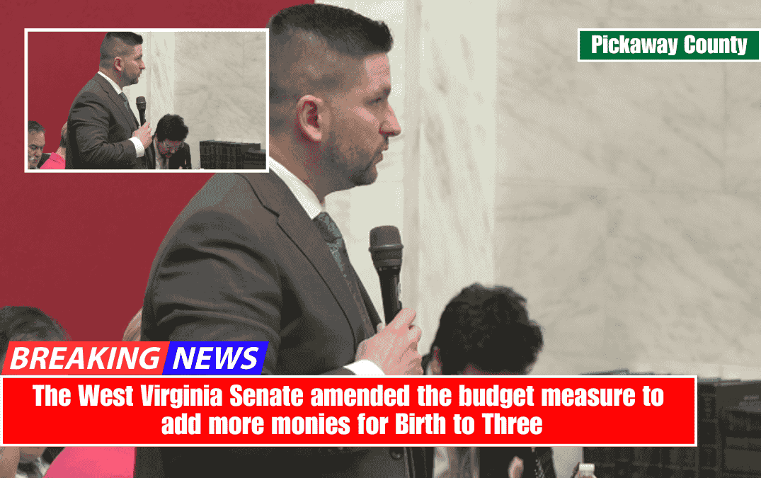The West Virginia Senate amended the budget measure to add more monies for Birth to Three