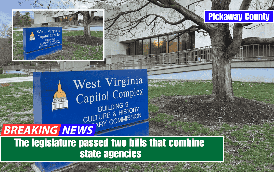 The legislature passed two bills that combine state agencies