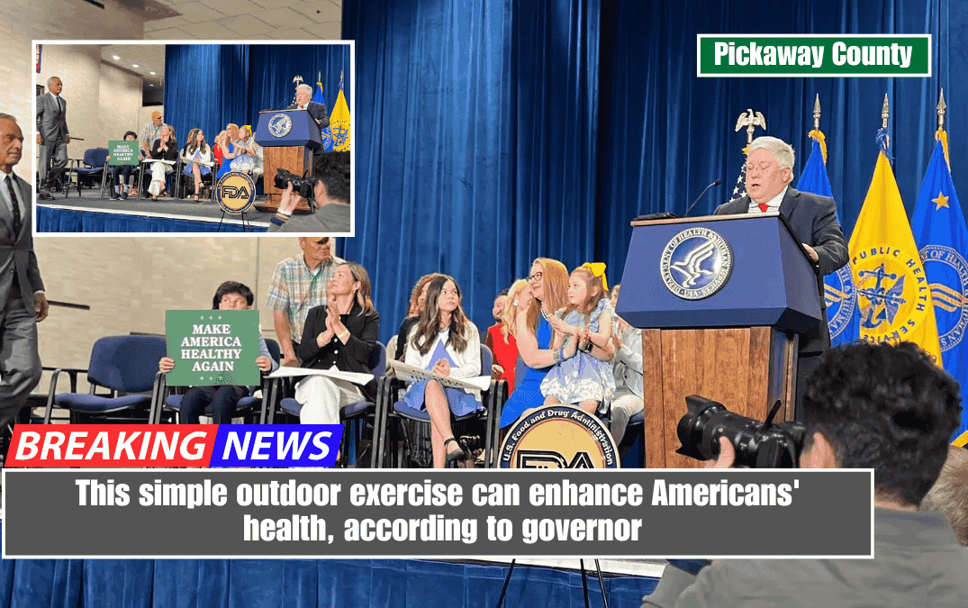 This simple outdoor exercise can enhance Americans' health, according to governor