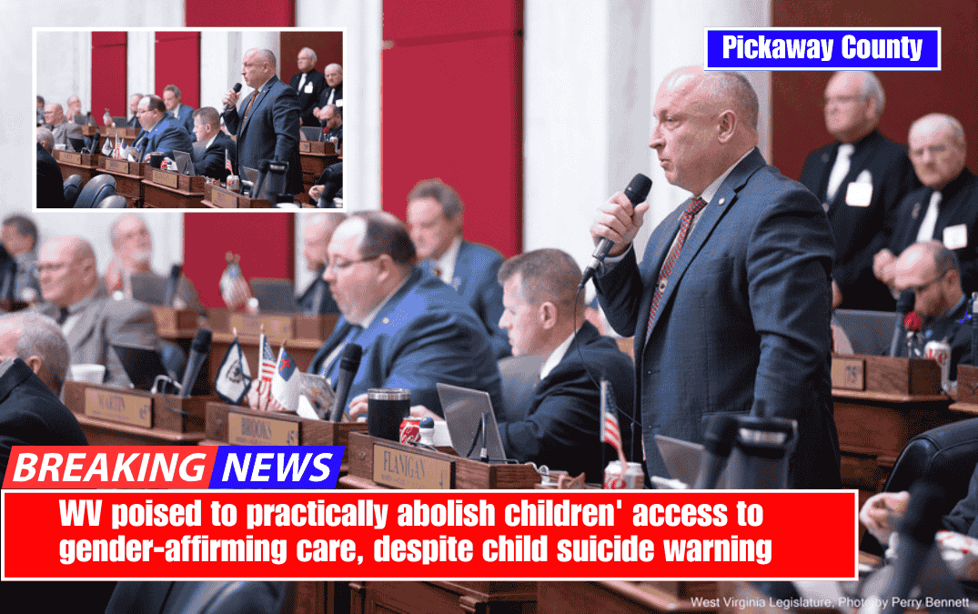 WV poised to practically abolish children' access to gender-affirming care, despite child suicide warning