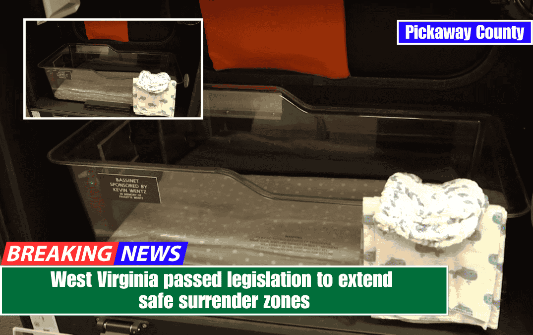 West Virginia passed legislation to extend safe surrender zones