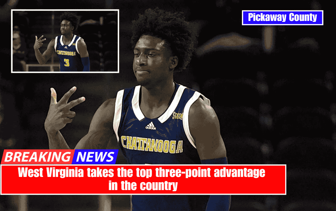 West Virginia takes the top three-point advantage in the country
