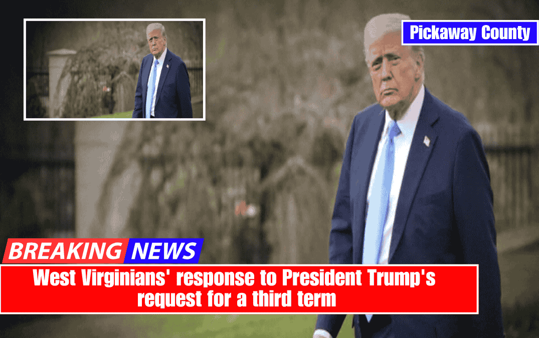 West Virginians' response to President Trump's request for a third term