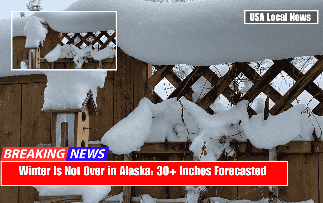 Winter Is Not Over in Alaska: 30+ Inches Forecasted