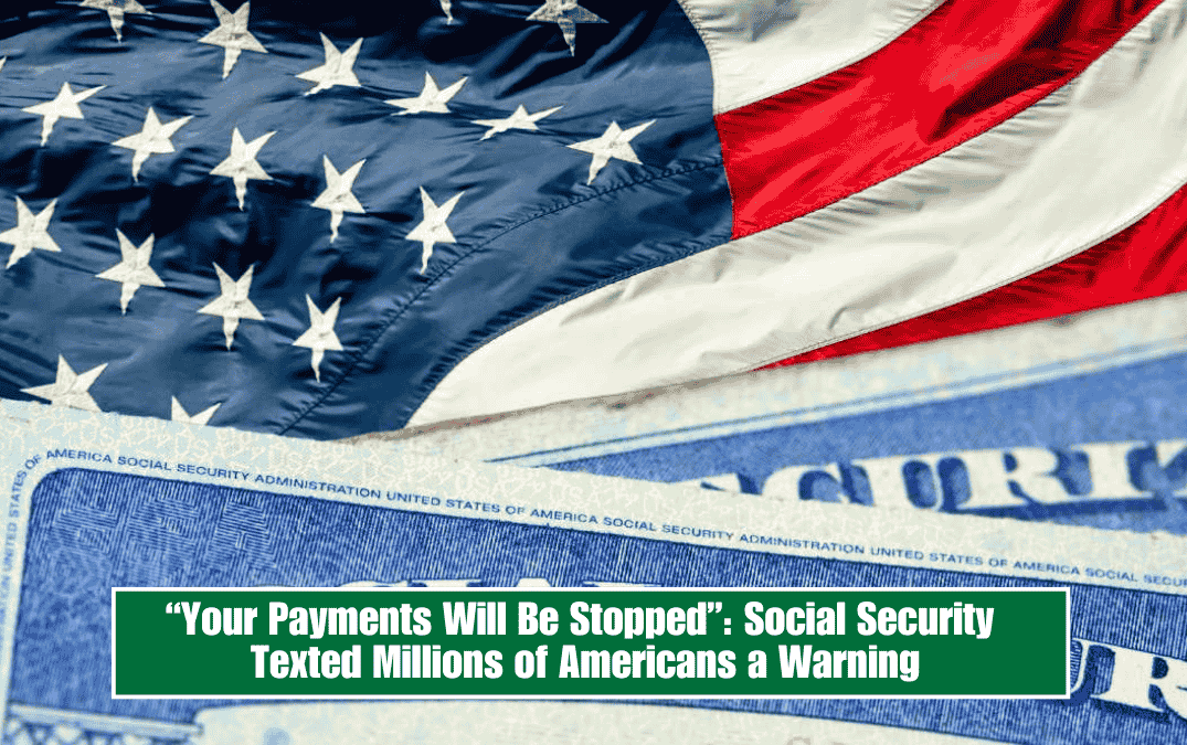 “Your Payments Will Be Stopped”: Social Security Texted Millions of Americans a Warning