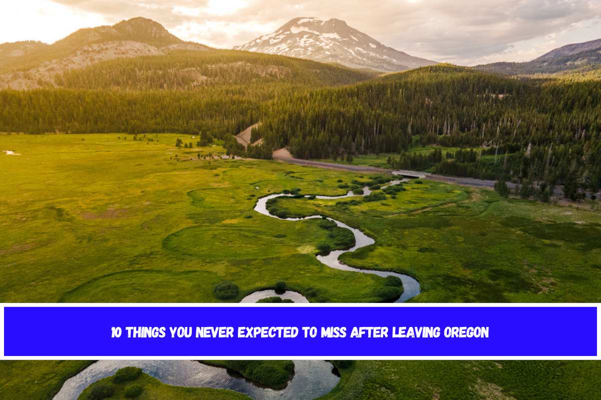 10 Things You Never Expected to Miss After Leaving Oregon
