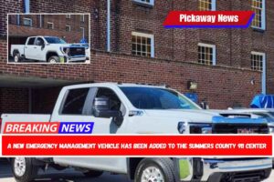 A new emergency management vehicle has been added to the Summers County 911 Center