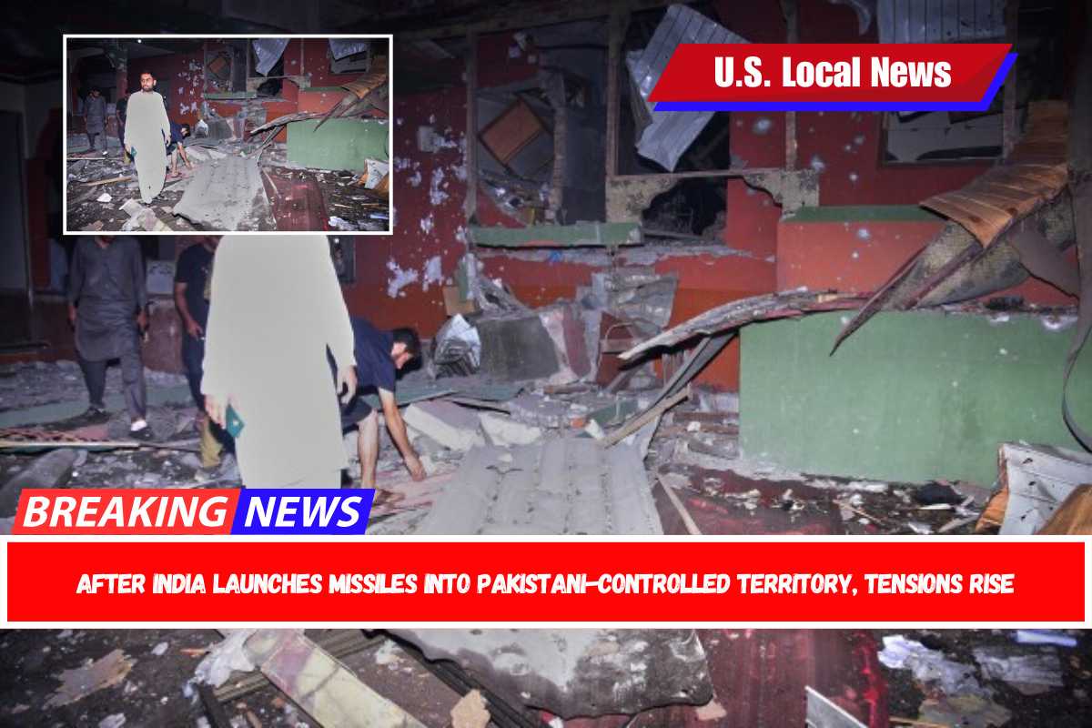 After India launches missiles into Pakistani-controlled territory, tensions rise